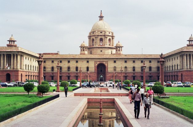 North Block, New Delhi, which houses India's Ministry of Finance